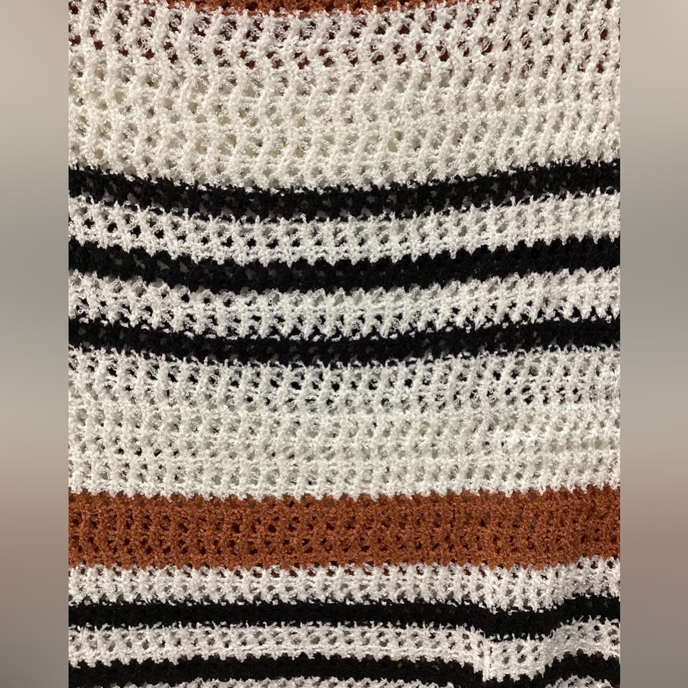 NO BRAND | Striped Knit Sweater - Picture 4 of 6